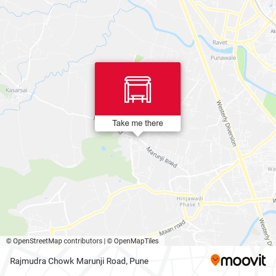 Rajmudra Chowk Marunji Road map