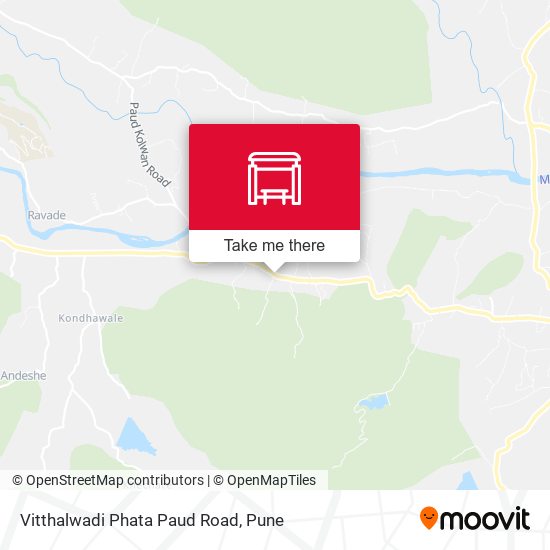 Vitthalwadi Phata Paud Road map