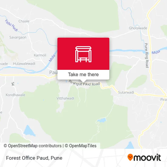 Forest Office Paud map