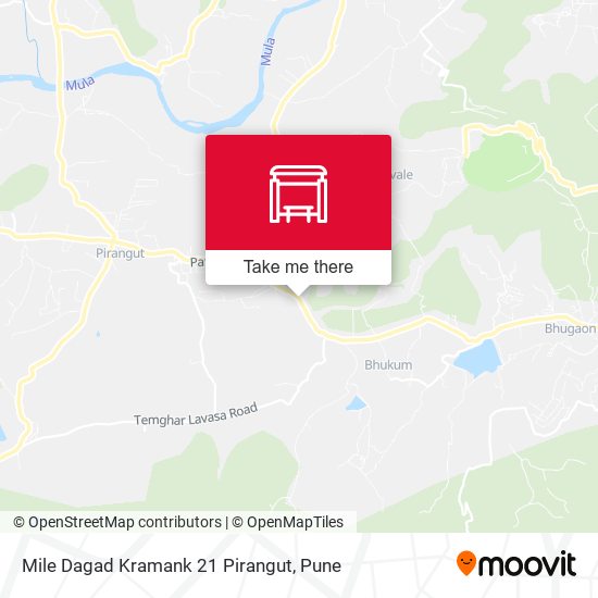 Mile Dagad Kramank 21 Pirangut map
