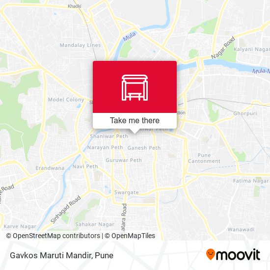 Gavkos Maruti Mandir map