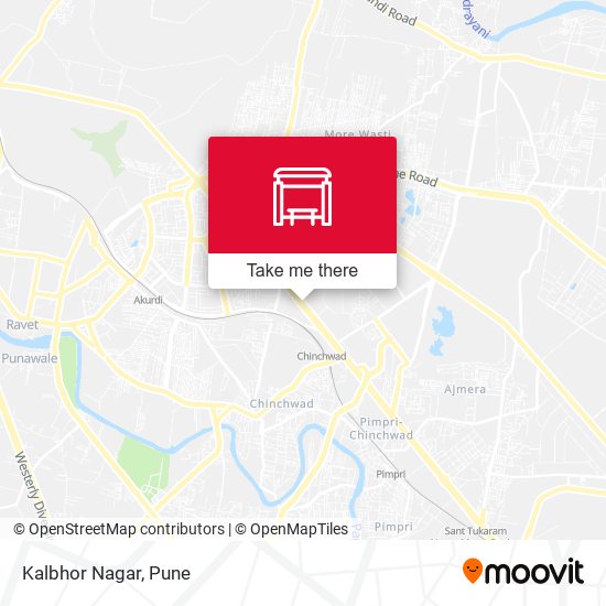 Kalbhor Nagar map