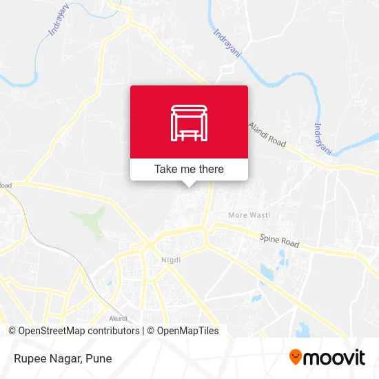 Rupee Nagar map