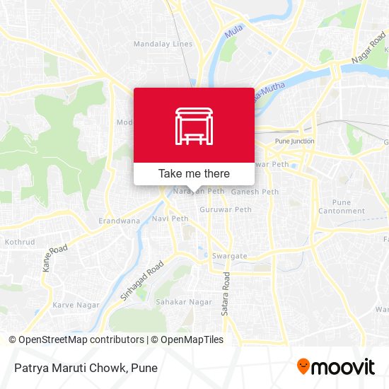 Patrya Maruti Chowk map