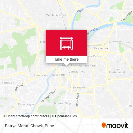 Patrya Maruti Chowk map