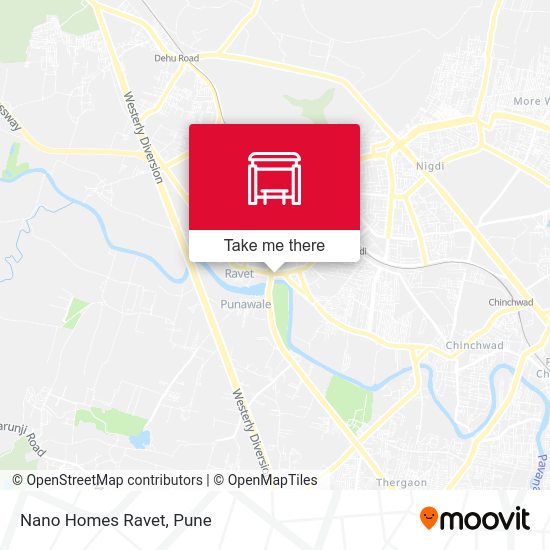 Nano Homes Ravet map