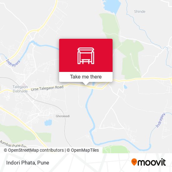 Indori Phata map