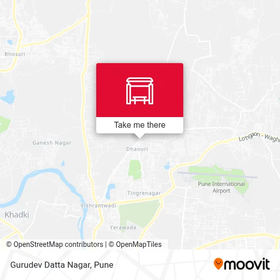 Gurudev Datta Nagar map