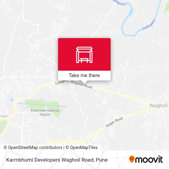 Karmbhumi Developers Wagholi Road map