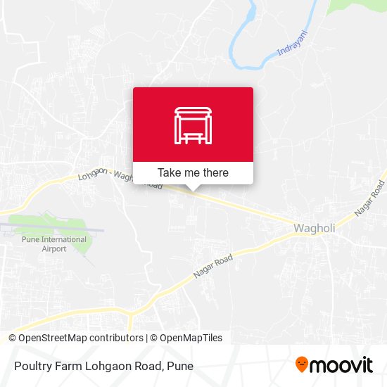 Poultry Farm Lohgaon Road map