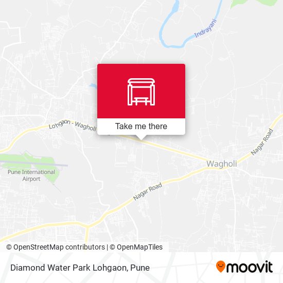 Diamond Water Park Lohgaon map