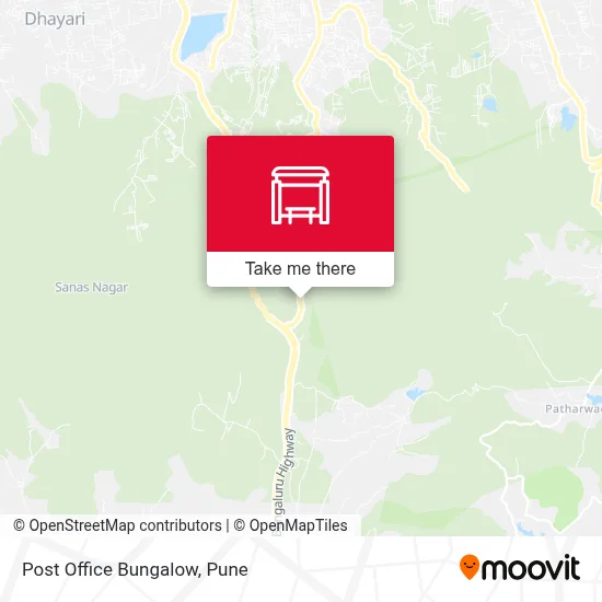 Daak Bungalow map