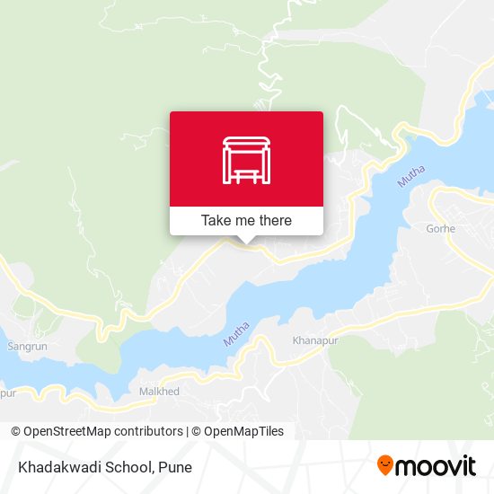 Khadakwadi School map