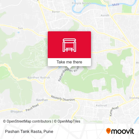 Pashan Tank Rasta map