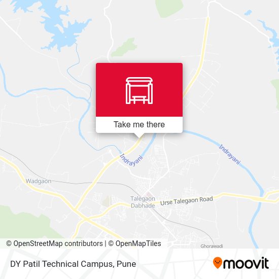 DY Patil Technical Campus map