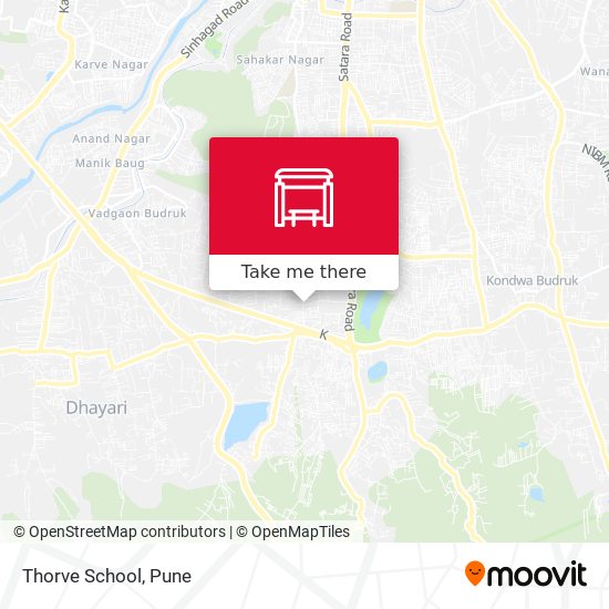 Thorve School map