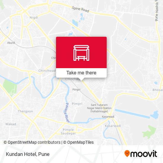 Kundan Hotel map