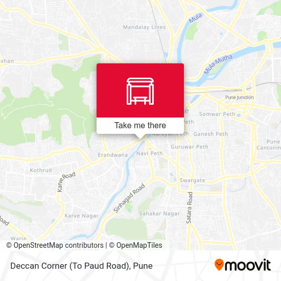 Deccan Corner (To Paud Road) map