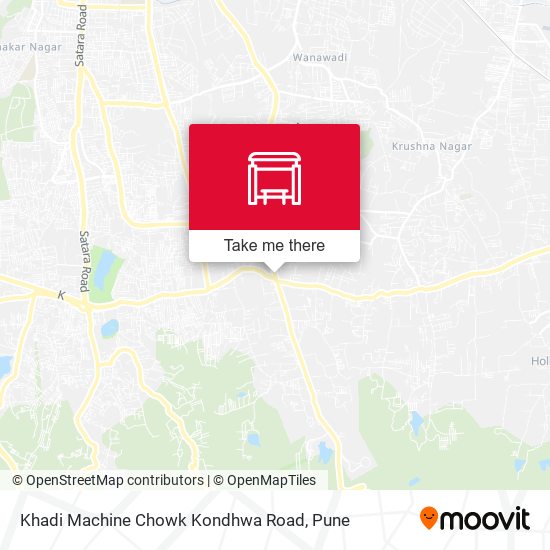 Khadi Machine Chowk Kondhwa Road map
