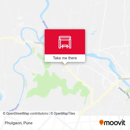 Phulgaon map