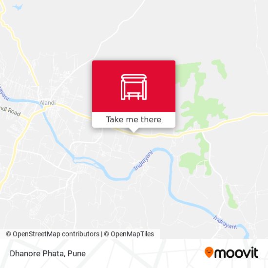 Dhanore Phata map