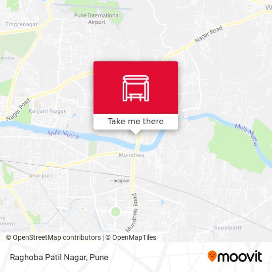 Raghoba Patil Nagar map
