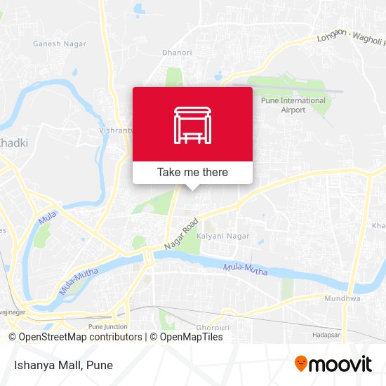 Ishanya Mall map