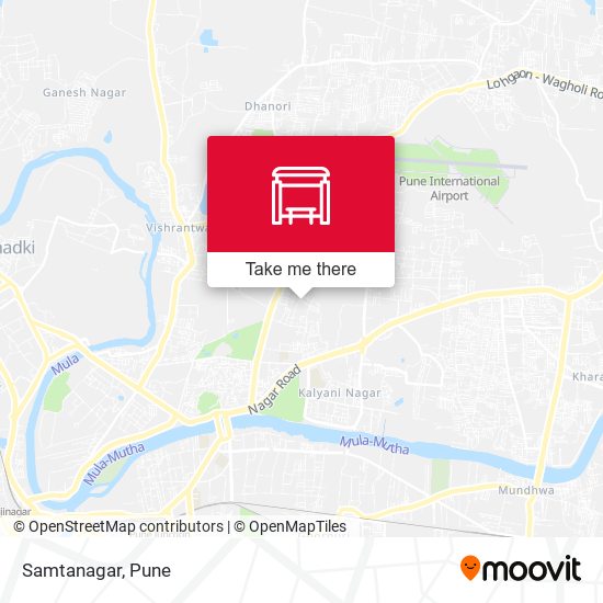 MH Housing Board Samtanagar map