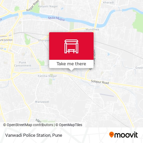 Vanwadi Police Station map