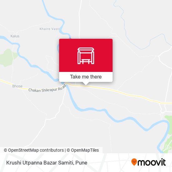 Krushi Utpanna Bazar Samiti map
