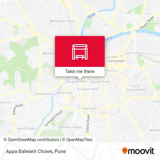 Appa Balwant Chowk map