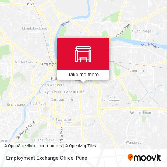 Employment Exchange Office map