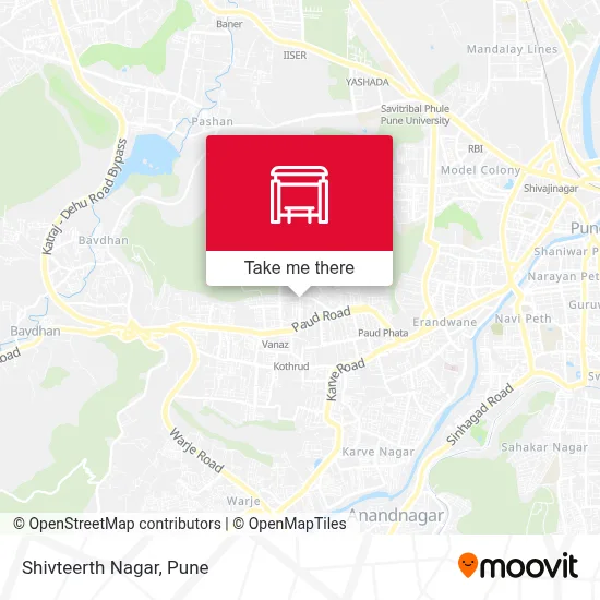 Shivteerth Nagar map