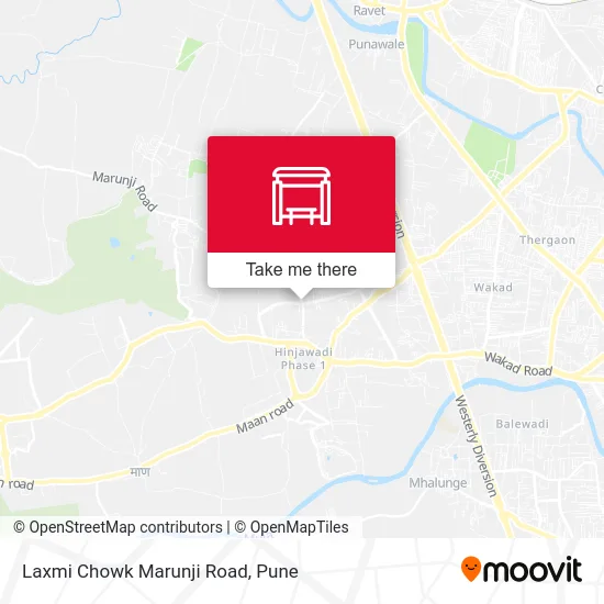 Laxmi Chowk Marunji Road map