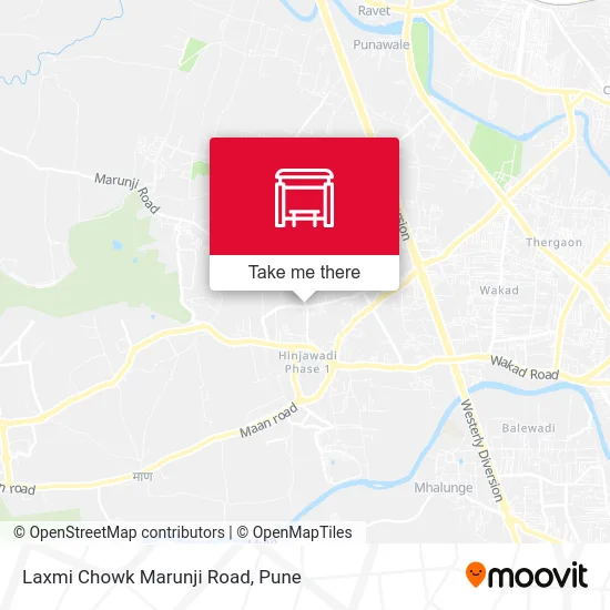 Laxmi Chowk Marunji Road map