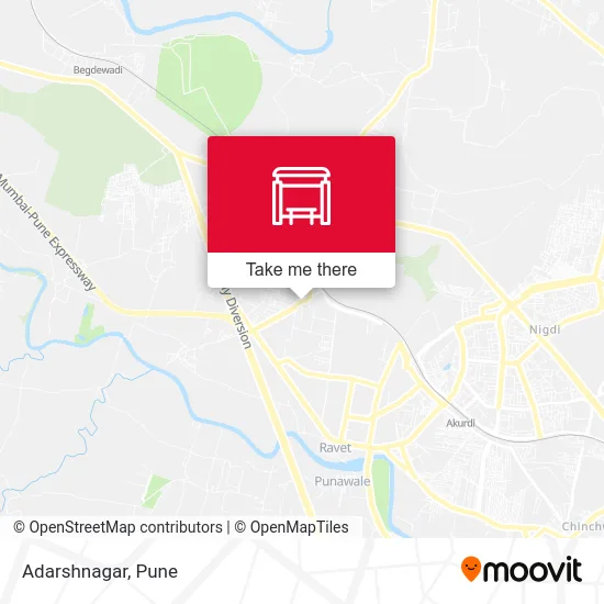 Adarshnagar map