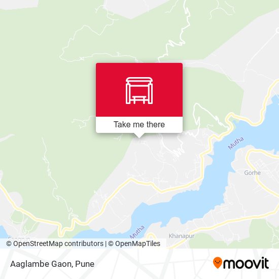 Aaglambe Gaon map