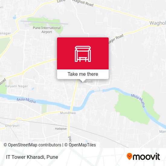 IT Tower Kharadi map