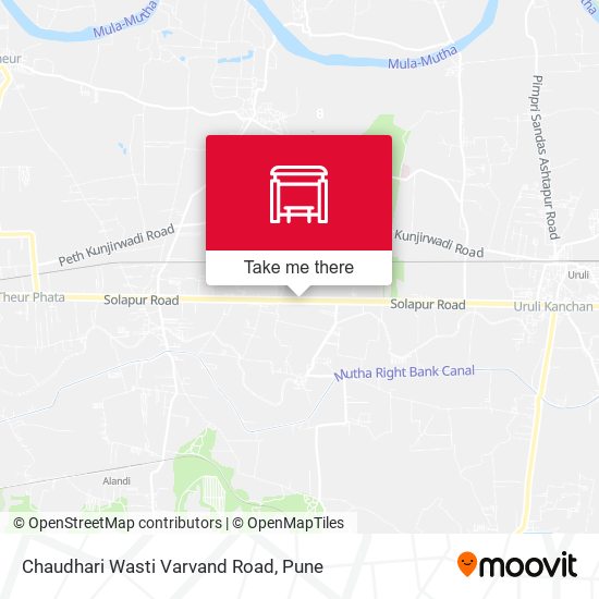 Chaudhari Wasti Varvand Road map