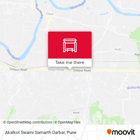 Akalkot Swami Samarth Darbar map