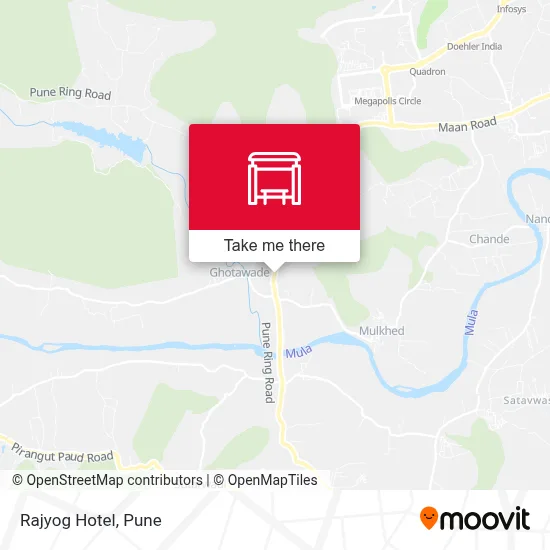 Rajyog Hotel map