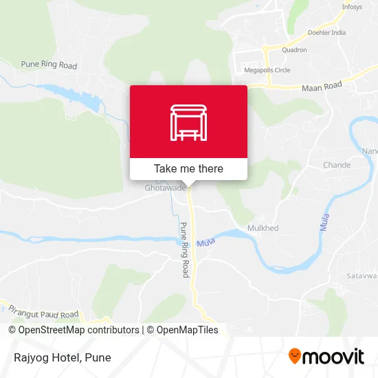 Rajyog Hotel map