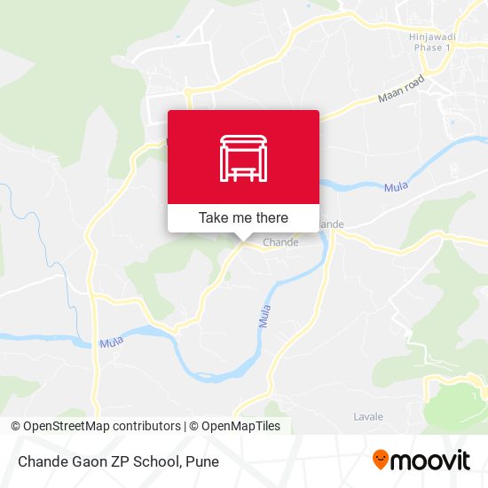 Chande Gaon ZP School map