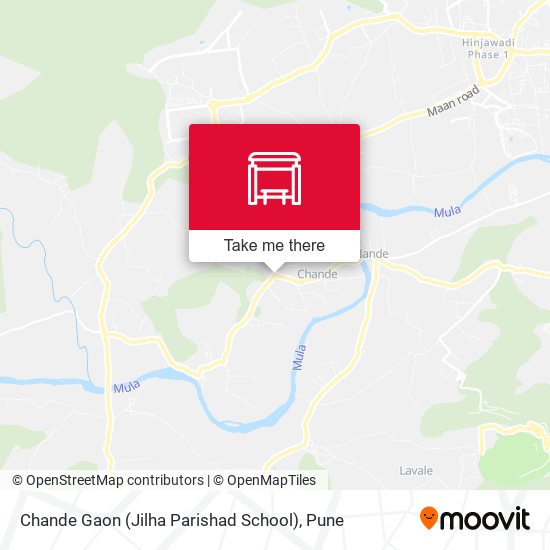 Chande Gaon (Jilha Parishad School) map