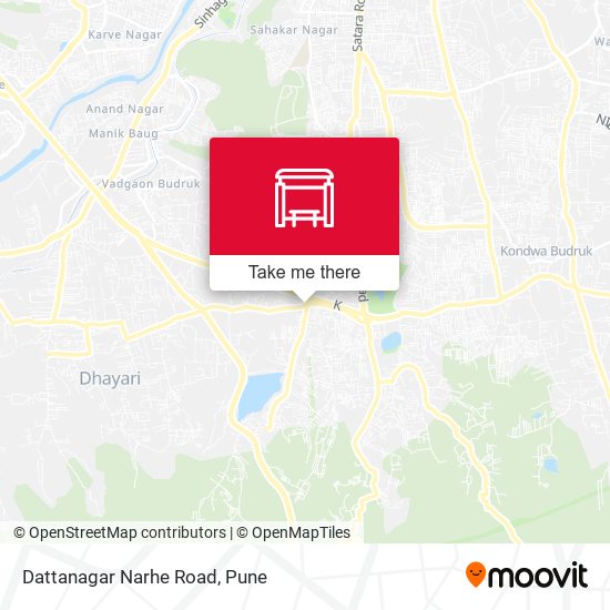 Dattanagar Narhe Road map