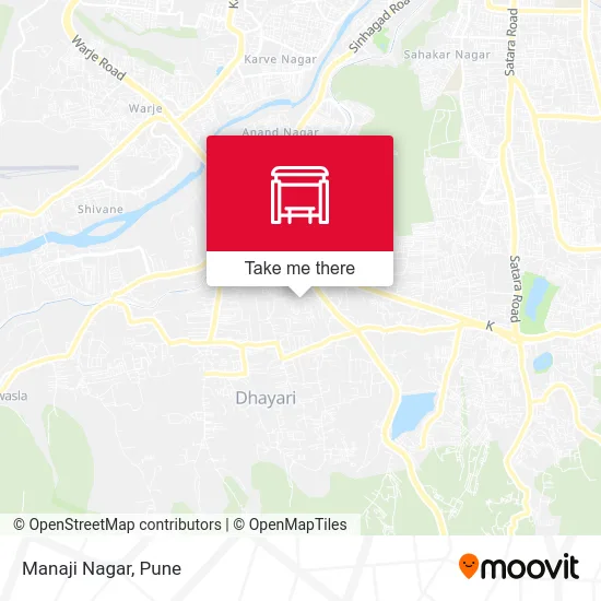 Manaji Nagar map