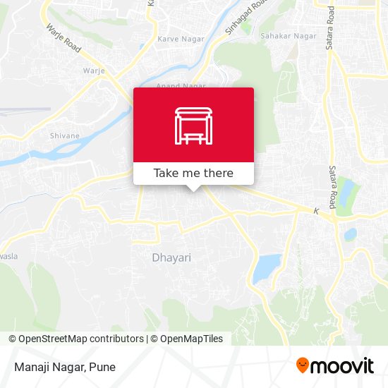 Manaji Nagar map