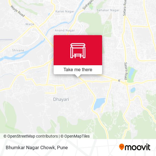 Bhumkar Nagar Chowk map