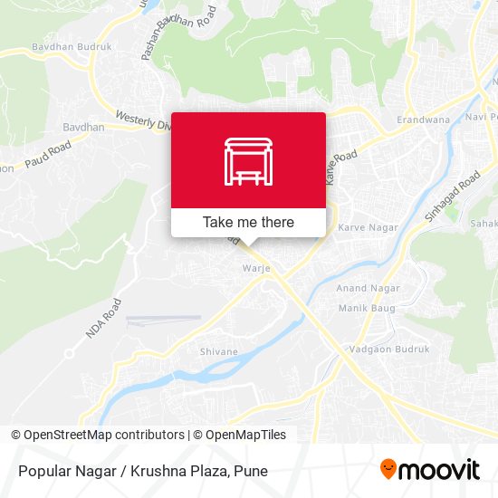 Popular Nagar / Krushna Plaza map