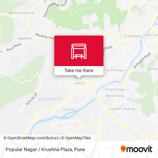 Popular Nagar / Krushna Plaza map